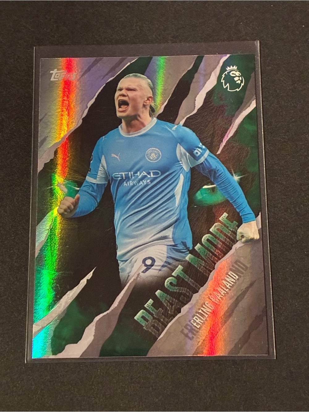 2026/27 Topps Premier League Erling Haaland Beast Mode Refractor Manchester City